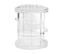 Bolsa De Maquillaje Caja de Almacenamiento cosmético giratoria Transparente Multifuncional de 360 ° Caja de Almacenamiento extraíble Organizador De Perfumes