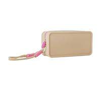 Bolsa de maquillaje: caja de viaje de silicona suave, bolsa de almacenamiento cosmético vibrante | Soporte de kit de belleza duradero para viaje escolar, espacioso accesorios de tocador con almacenami