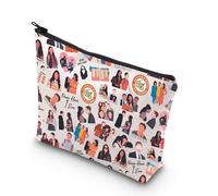 Bolsa de maquillaje con cremallera para amantes del drama y comedia, Nunca lo has hecho