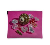 Bolsa de maquillaje con estampado de leopardo, bolsa de viaje con patrón de animales atrevidos para mujeres, organizador portátil con cremallera, bolsa de aseo para el cuidado de la piel, perfecta