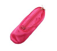 Bolsa de maquillaje creativa inspirada en zapatos de ballet, bolsa de cosméticos portátil multifuncional con ranuras para lápiz labial/delineador de ojos, doble uso como estuche para lápices y