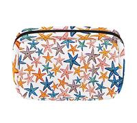 Bolsa de maquillaje de animales del bosque, árboles de patas, bolsa de cosméticos, bolsa de viaje, organizador de accesorios para mujer, Multicolor 10, 17.5x7x10.5cm/6.9x4.1x2.8in