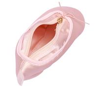 Bolsa de Maquillaje de Ballet con Bowknot para Chicas Bazo de Maquillaje de Baile Zipper Ballet Bolse Bols