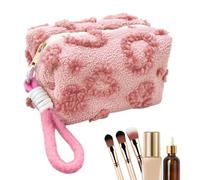 Bolsa de maquillaje de corazón, Policera Cosmética con cremallera | Bolsa de de viaje portátil para hijas, madres, m