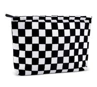 Bolsa de maquillaje de flores para mujer, bonita bolsa de maquillaje para bolso, bolsa de cosméticos con cremallera, bolsa de cosméticos de lona acolchada de gran capacidad, bolsas de aseo estéticas