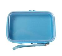 Bolsa de maquillaje de gran tamaño, impermeable, construcción de PVC, múltiples colores tranquilos, para estudiantes, viajes profesionales y uso diario, diseño simple, bolsa de transporte de