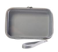 Bolsa de maquillaje de gran tamaño, impermeable, construcción de PVC, múltiples colores tranquilos, para estudiantes, viajes profesionales y uso diario, diseño simple, bolsa de transporte de