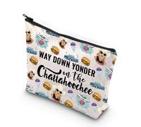Bolsa de maquillaje de música country, regalos para amantes de la música country, regalos con letras de música, bolsa de maquillaje, Way Down Reino Unido