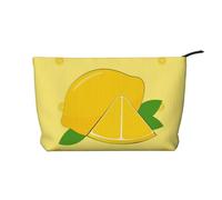 Bolsa de maquillaje de pana con diseño de dibujos animados, versátil bolsa de cosméticos con cremallera para uso diario y organizador de capacidad de viaje, Black, Talla única