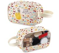 Bolsa de maquillaje de princesa de las nieves Movei, regalo para amantes de los cuentos de hadas, bolsa de cosméticos de princesa blanca, Always Be Sno Tm2, moda