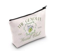 Bolsa de maquillaje de princesa Genovia The Genovia Social Club, regalos de princesa Mia Thermopolis, regalos de Mia y la reina, Genovia Reino Unido