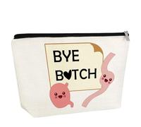 Bolsa de maquillaje de regalo de conciencia gástrica para mujer, manga gástrica, regalo médico, bolsa de cosméticos, regalo de Navidad para paciente, abuela, bolsa de cosméticos de viaje, cirugía