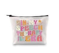 Bolsa de maquillaje de regalo para terapeuta del habla, patólogo, regalo de agradecimiento, terapia del habla, bolsa de cosméticos, Terapia del habla 1 2uk, moda