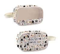 Bolsa de maquillaje de teatro musical para amantes de la música, fanáticos del teatro, bolsa de aseo de actores, regalo para amantes de la ópera, Bolsa de música, Bolsas de cosméticos