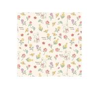 Bolsa de maquillaje de tela autoadhesiva | Multiusos Bolsa de almacenamiento de maquillaje | Plegable Lazy Cosmetic Bag with Self-Stick Feature for Cosmétics and Stationery Makeup Storage Bag, Conejo