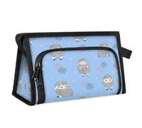 Bolsa de maquillaje de viaje con bonito patrón de ovejas para mujeres, hombres, niños, niñas, niños, ovejas, multiusos, bolsa de lavado, bolsa de aseo para cosméticos, artículos de tocador y ducha,
