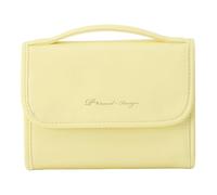 Bolsa de Maquillaje de Viaje de 1 por ciento para Mujeres, Bolsa de Maquillaje Plegable Impermeable con 3 Bolsillos extraíbles, Organizador de tocador pequeño para cepillos, cosméticos, artículos