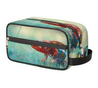 Bolsa de maquillaje de viaje de camaleón para mujeres, hombres, niños, niñas, niños, niñas, niños, bolsa de lavado de camaleón, bolsa de aseo para cosméticos, organizador de artículos de tocador,
