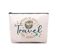 Bolsa de maquillaje de viaje de Londres, regalos de recuerdo para amantes de Londres, regalos temáticos de la ciudad de Londres para viajeras, mujeres, amigas, regalo de viaje a Londres, organizador
