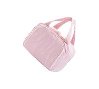 Bolsa de maquillaje de viaje grande con múltiples bolsillos, estuche de cosméticos y asa para mujer, organizador de maquillaje de viaje, b, Mass Beauty