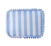 Bolsa de maquillaje de viaje, neceser de baño, organizador multifuncional, almacenamiento cosmético, resistente al agua, diseño compacto, hecho de material de nailon excelente, 10 x 4,49 x 7,8