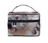 Bolsa de Maquillaje de Viaje para Mujer, Organizador de cosméticos Grande, Koala en Rama