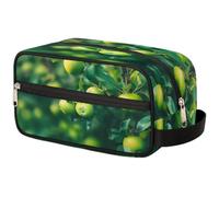Bolsa de maquillaje de viaje para mujeres, hombres, niños, niñas, niños, manzanas, árbol, bolsa de lavado, bolsa de aseo cosmético, organizador de artículos de tocador, color, Talla única, Organizador
