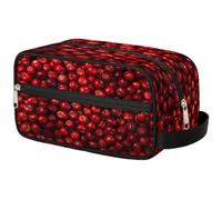 Bolsa de maquillaje de viaje para mujeres, hombres, niños, niñas, niños, manzanas de frutas rojas, bolsa de lavado, bolsa de aseo cosmética, organizador de artículos de tocador, color, Talla única,