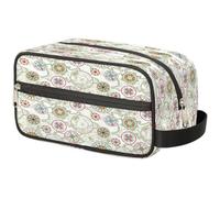 Bolsa de maquillaje de viaje para mujeres, hombres, niños, niñas, niños, niñas, niños, bolsa de lavado de brújula, neceser organizador de artículos de aseo, color, Talla única, Organizador de bolsas