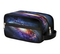 Bolsa de maquillaje Galaxy Star para mujeres, hombres, niños, niñas, niños, bolsa de lavado, bolsa de viaje, artículos de aseo personal, organizador de cosméticos, bolsa de ducha, color, Talla única,