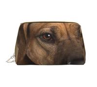 Bolsa de Maquillaje Grande, Bolsa de cosméticos de Cuero, Bolsa organizadora de artículos de tocador de Viaje, Bolsa de Maquillaje, Ridgeback de Rodesia