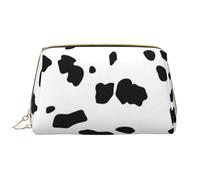 Bolsa de Maquillaje Grande, Bolsa de cosméticos de Cuero, Bolsa organizadora de artículos de tocador de Viaje, Bolsa de Maquillaje, Impresión dálmata