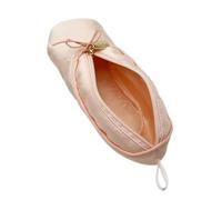 Bolsa de maquillaje hecha a mano para zapatos de ballet, organizador de cosméticos, adecuado para pintalabios, lápices de cejas y delineadores de ojos, estuche para lápices de zapatos de ballet