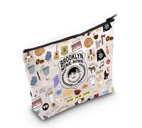 Bolsa de maquillaje inspirada en el programa de televisión de Brooklyn Comedy, regalo para fans, Brooklyn Eu, Bolsa de cosméticos con impresión