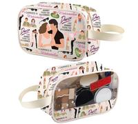 Bolsa de maquillaje inspirada en la película Dance 80s Dirty I Carried a Watermelon Dancing Lover Gift Travel Toiletry Bag Organizer Bag, Dance Like Tm2, moda