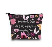Bolsa de maquillaje inspirada en la película I Feel Confortable Using Legal Jargon in Everyday Life Abogado Regalo para abogados amantes de la película, Bolsa Everyday Life Eu, Bolsa de cosméticos con
