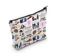 Bolsa de maquillaje inspirada en la película, regalo de comedia británica, regalo de amistad, regalo para mejores amigos, Wankers Bag EU, Bolsa de cosméticos con impresión