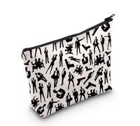 Bolsa de maquillaje inspirada en la pistola de regalo para amantes de la película, regalo de cine, servicio secreto, número de regalo para fanáticos de la película, Película