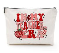 Bolsa de maquillaje It's Me Hi I'm the Teacher It's Me - Regalos para profesores para mujeres 2025, regalos de agradecimiento para profesores, divertida bolsa de cosméticos para profesores, para
