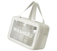 Bolsa De Maquillaje Mano Lavado Gran Capacidad Artículos Tocador Cosméticos Transparentes Almacenamiento Viaje para Cosméticos Diarios Artículos Tocador Gran Capacidad Maquillaje