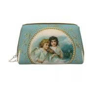 Bolsa de Maquillaje Neceser con Estampado de ángeles renacentistas for Mujer, Estuche Maquillaje Kawaii Gran Capacidad, Neceser for artículos Aseo(Color 04)