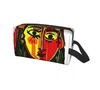 Bolsa de Maquillaje Neceser de Viaje Personalizado Pablo Picasso Chica Ante el Espejo for Mujer, Organizador Maquillaje y artículos tocador, Kit Belleza for(Color20)