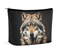 Bolsa de Maquillaje, Neceser, lápiz Labial, Estampado Hungry Like A Wolf, Organizador portátil con Cremallera para artículos de tocador.