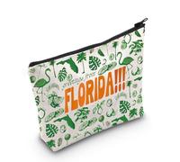 Bolsa de maquillaje para amantes de la Florida, regalo de vacaciones de Florida, regalo de reubicación de Florida, bolsa de cosméticos, Saludos desde Reino Unido, 0 unidades