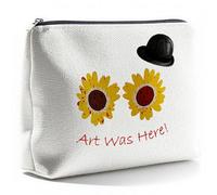 Bolsa de maquillaje para amantes de las películas de terror, regalo de Art the Clown, bolsa de maquillaje, regalo para fanáticos de la película de terror, bolsa de maquillaje para mujeres, amigas,