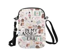 Bolsa de maquillaje para amantes de los libros, regalo de literatura clásica en My Anne Era, libro de regalo de gusano de biblioteca, Anne Cr Eu, Bolsa de cosméticos con impresión