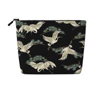 Bolsa de maquillaje para cosméticos - Introducción de varios vegetales con estampado de cáñamo falso organizador de artículos de tocador de viaje, un paquete para múltiples usos, almacenamiento diario