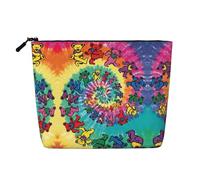 Bolsa de maquillaje para cosméticos - Introducción de varios vegetales con estampado de cáñamo falso organizador de artículos de tocador de viaje, un paquete para múltiples usos, almacenamiento diario