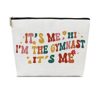 Bolsa de maquillaje para gimnastas, It's Me, Hi I'm The Gymnast, cosas de gimnasia y agradecimiento de graduación, regalos de agradecimiento para mujeres y niñas