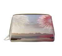 Bolsa de maquillaje para mujer, artículos de tocador Showe, cepillo para el cuidado de la piel, organizador de viaje, bolso grande de maquillaje, accesorios, bolsa inteligente, bolsa de playa y fuegos